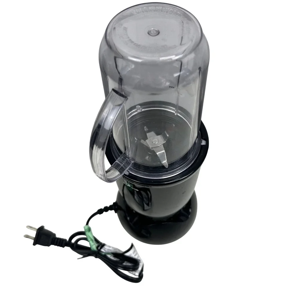 Magic Bullet Personal Blender Black MB1001S MBR-0401WM Single Serve Smoothie‎